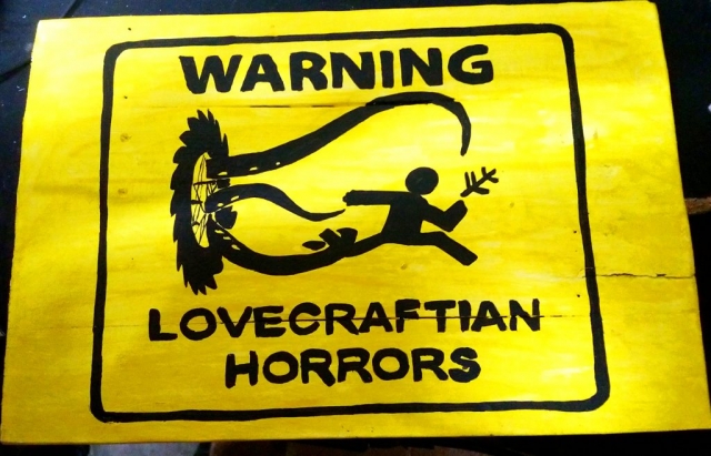 Cuadro lovecraft warning lovecraftian horrors
