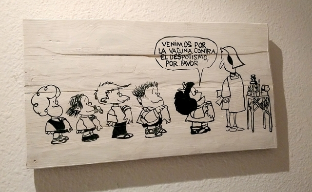 Cuadro Mafalda campaña vacunación