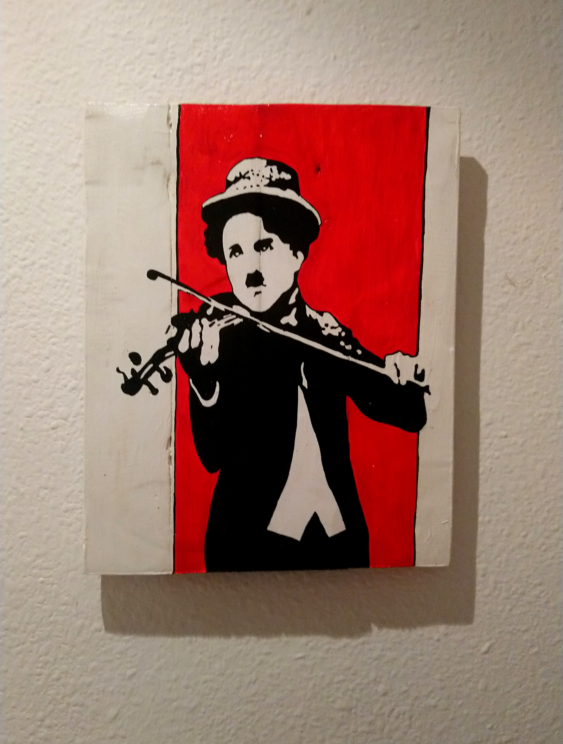 Charles Chaplin Charlot vilolín