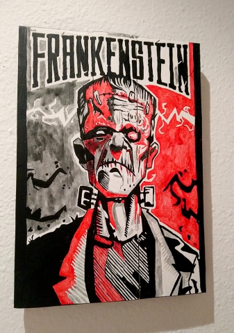 Cuadro de Frankenstein
