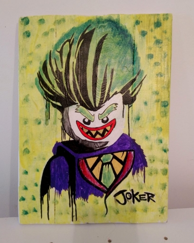 Cuadro Joker Lego