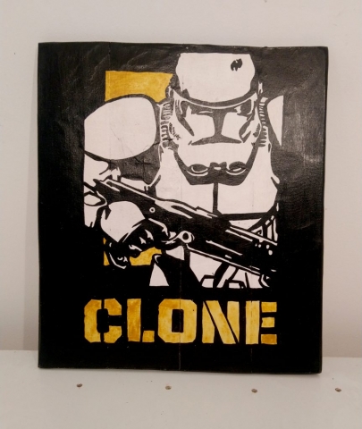 Cuadro Trooper Clone Star Wars