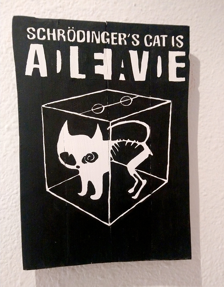 Cuadro Schrödinger gato física