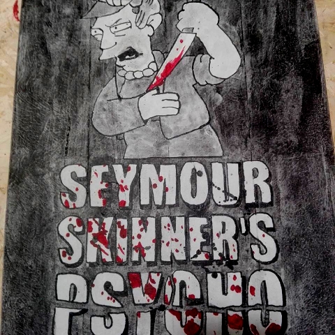 Skinner psicosis los simpsons