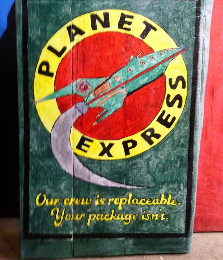 Cuadro Planet Express Futurama