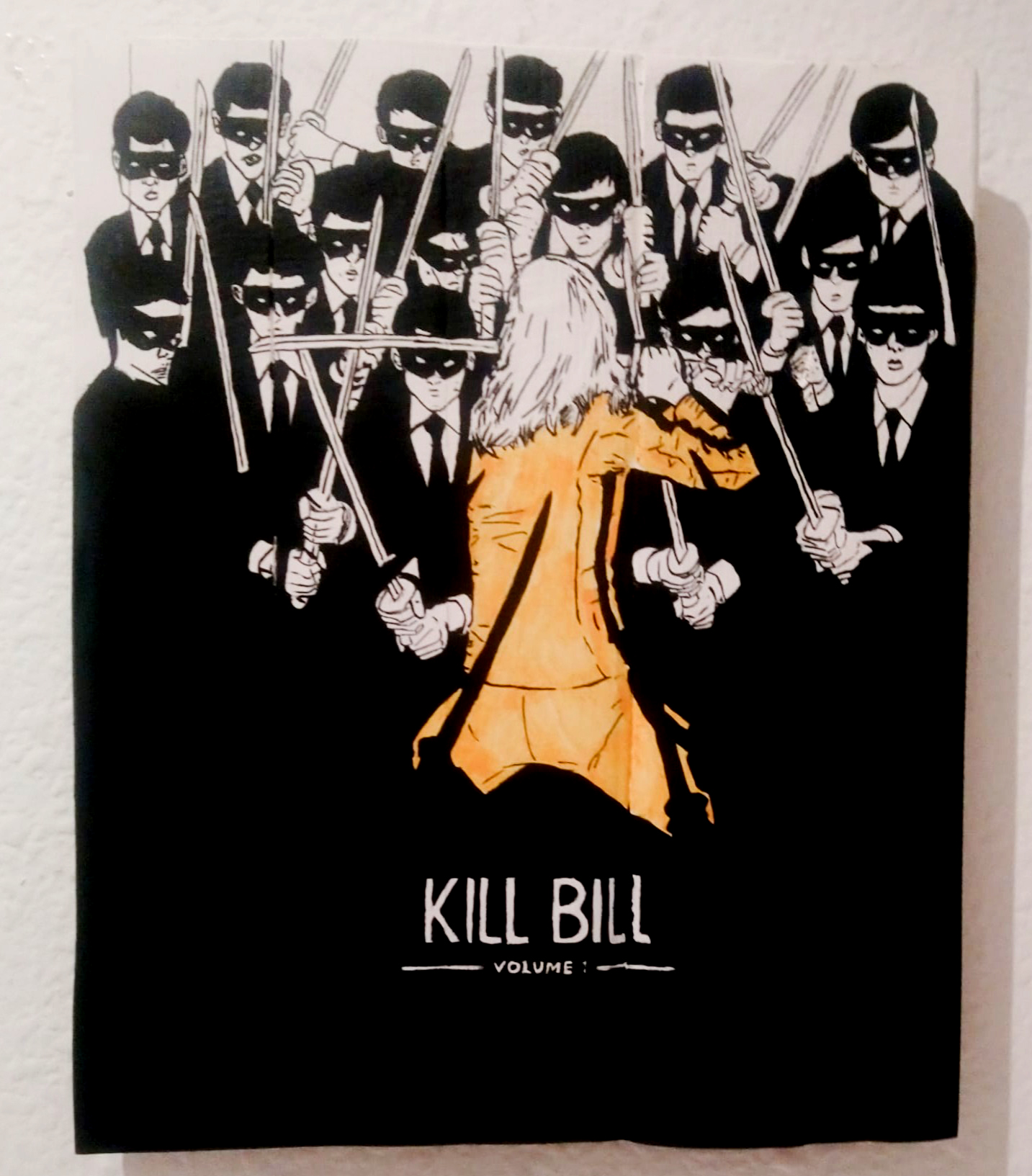 Cuadro Kill Bill Tarantino espadas