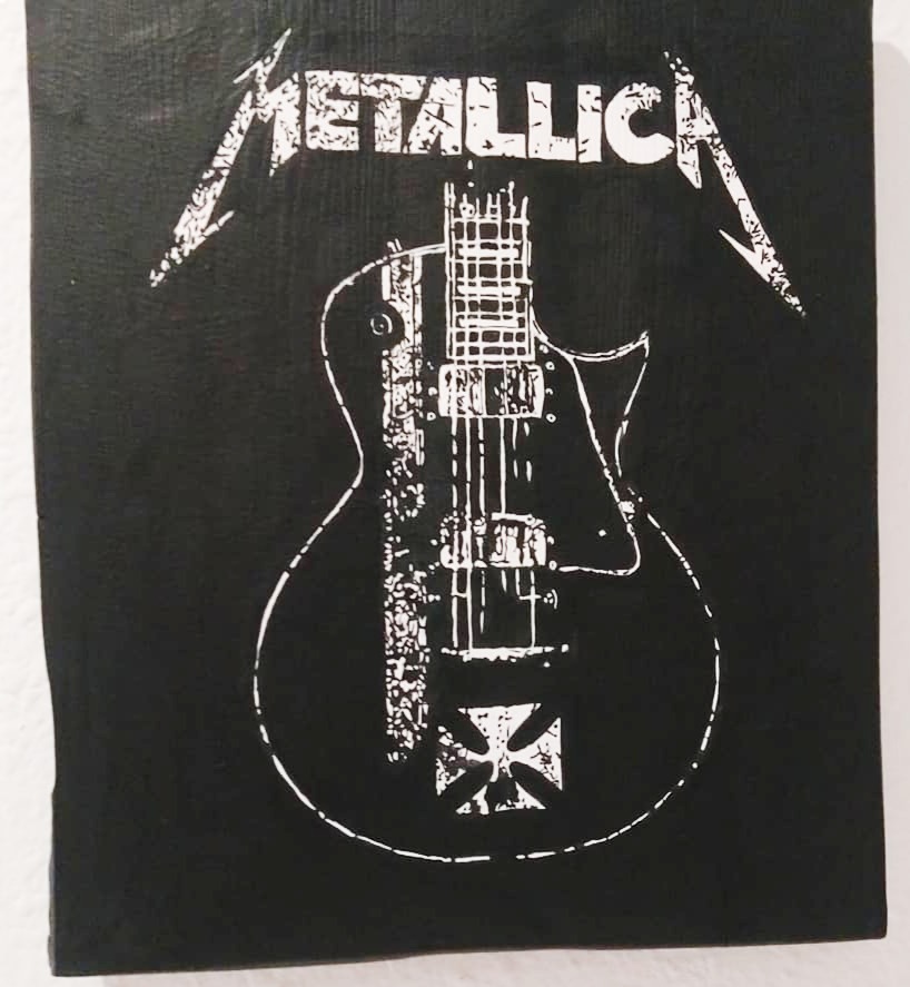 Cuadro Metallica Guitarra