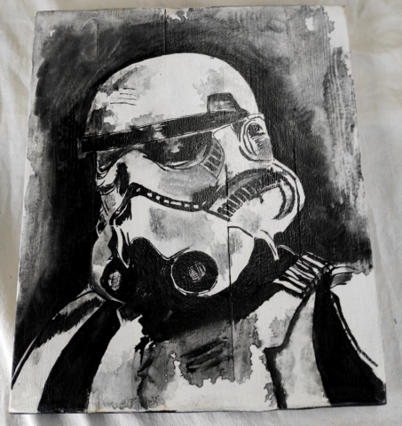 Cuadro Soldado imperial trooper  Star wars