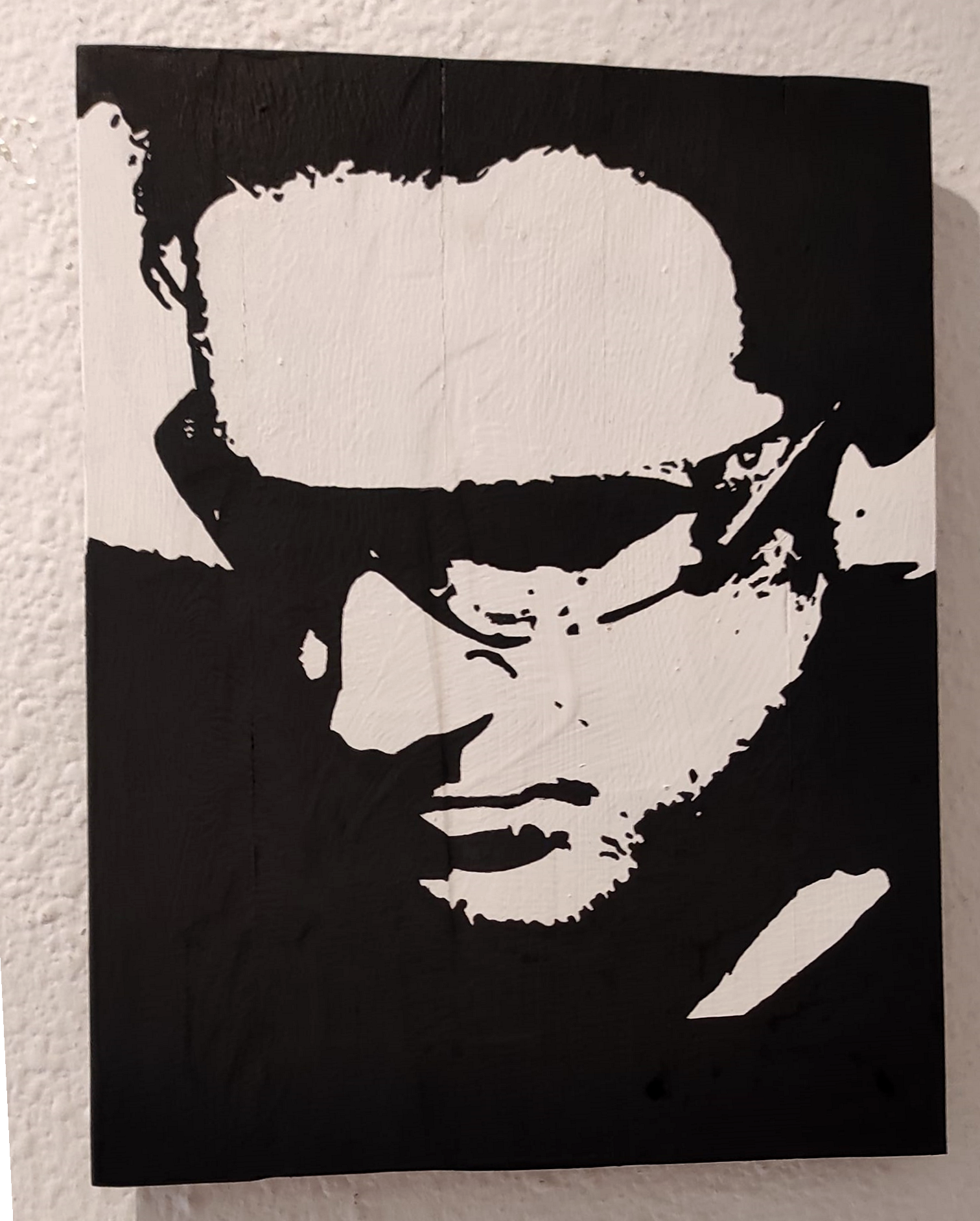 Cuadro retrato Bono U2 rock