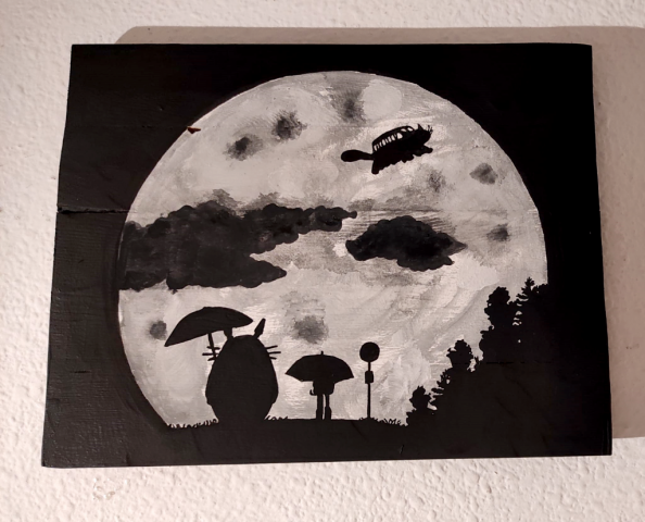 Cuadro Totoro estudios Ghibli