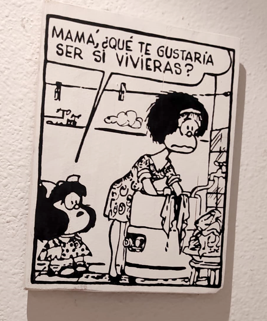 Cuadro Mafalda Mama que te gustaría ser si vivieras