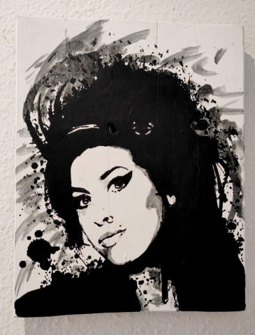 Cuadro Amy Winehouse blues