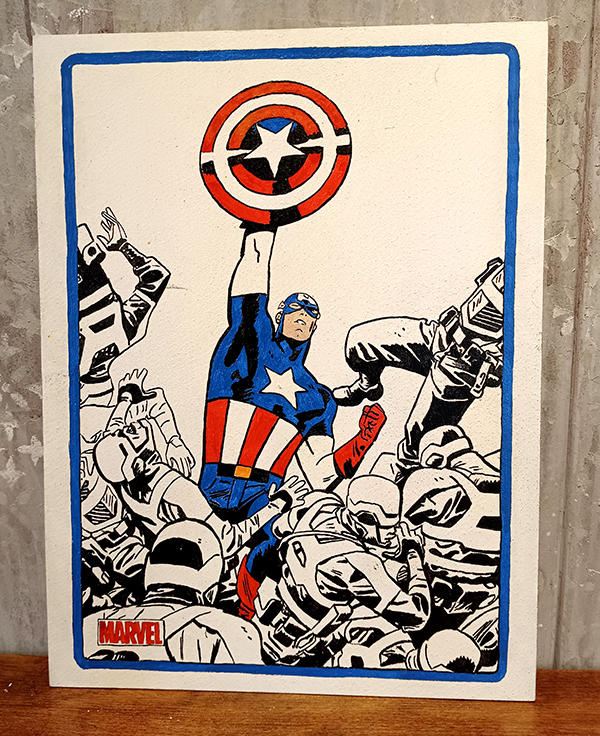 Capitan América Marvel comic