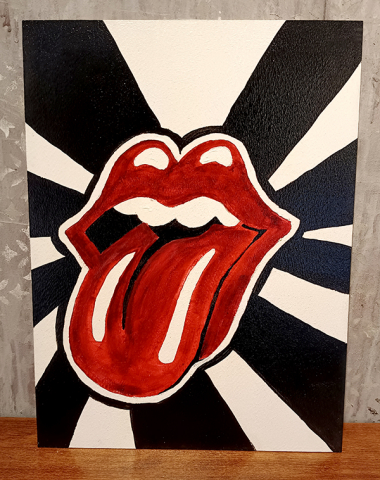 Cuadro lengua Rolling Stones