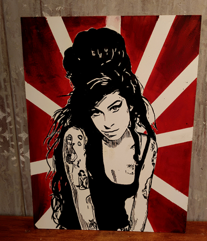 Cuadro Amy Winehouse