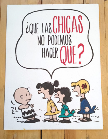 Charlie Brown, feminismo, chicas mujeres