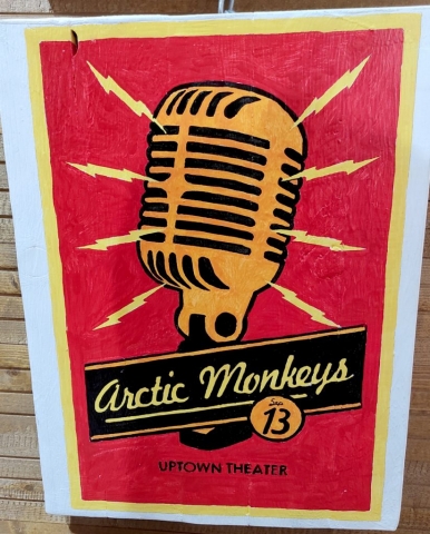 Cuadro Artic Monkeys Rock Conciertos música