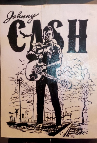 Cuadro Johnny Cash Rock and roll