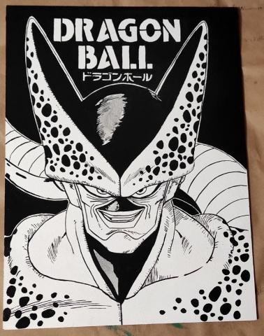 anime manga Cell Dragon ball bola de dragon