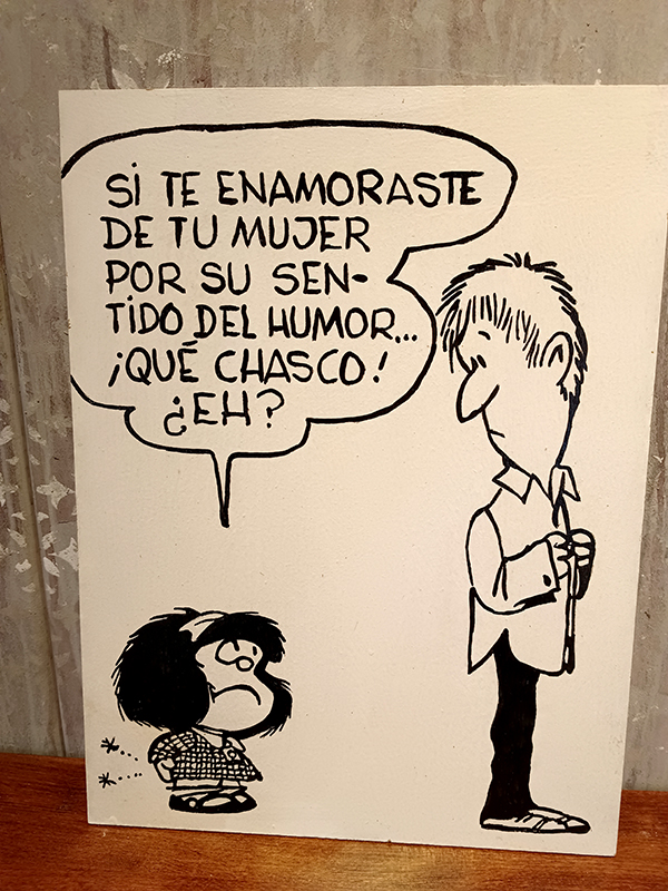 Mafalda padre chasco