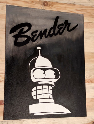 Bender escala gris