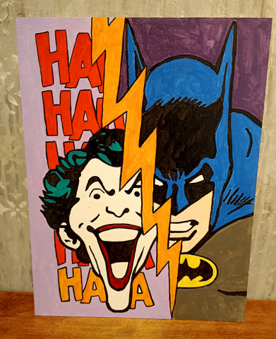 Batman joker dc gotham comic