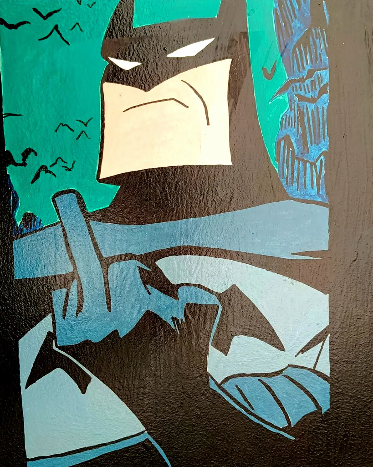 Lee más sobre el artículo Batman color dedo ( 40 €)