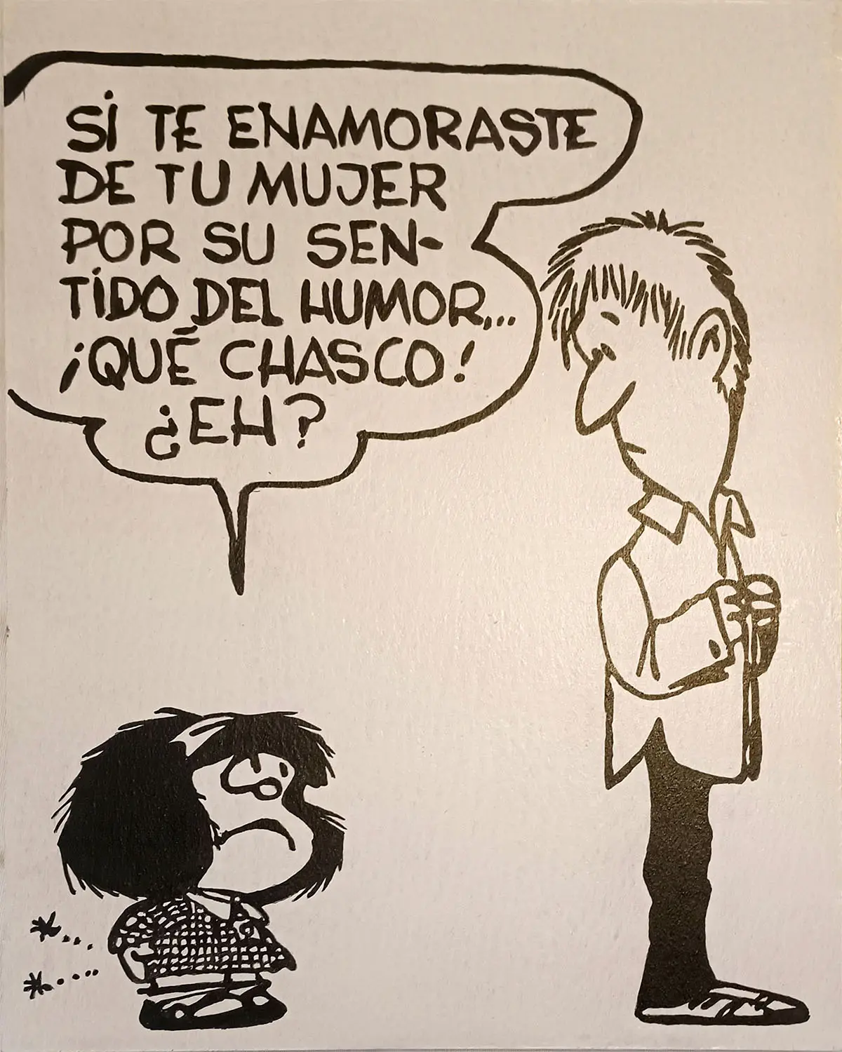 Lee más sobre el artículo Mafalda sentido del humor (30 €)