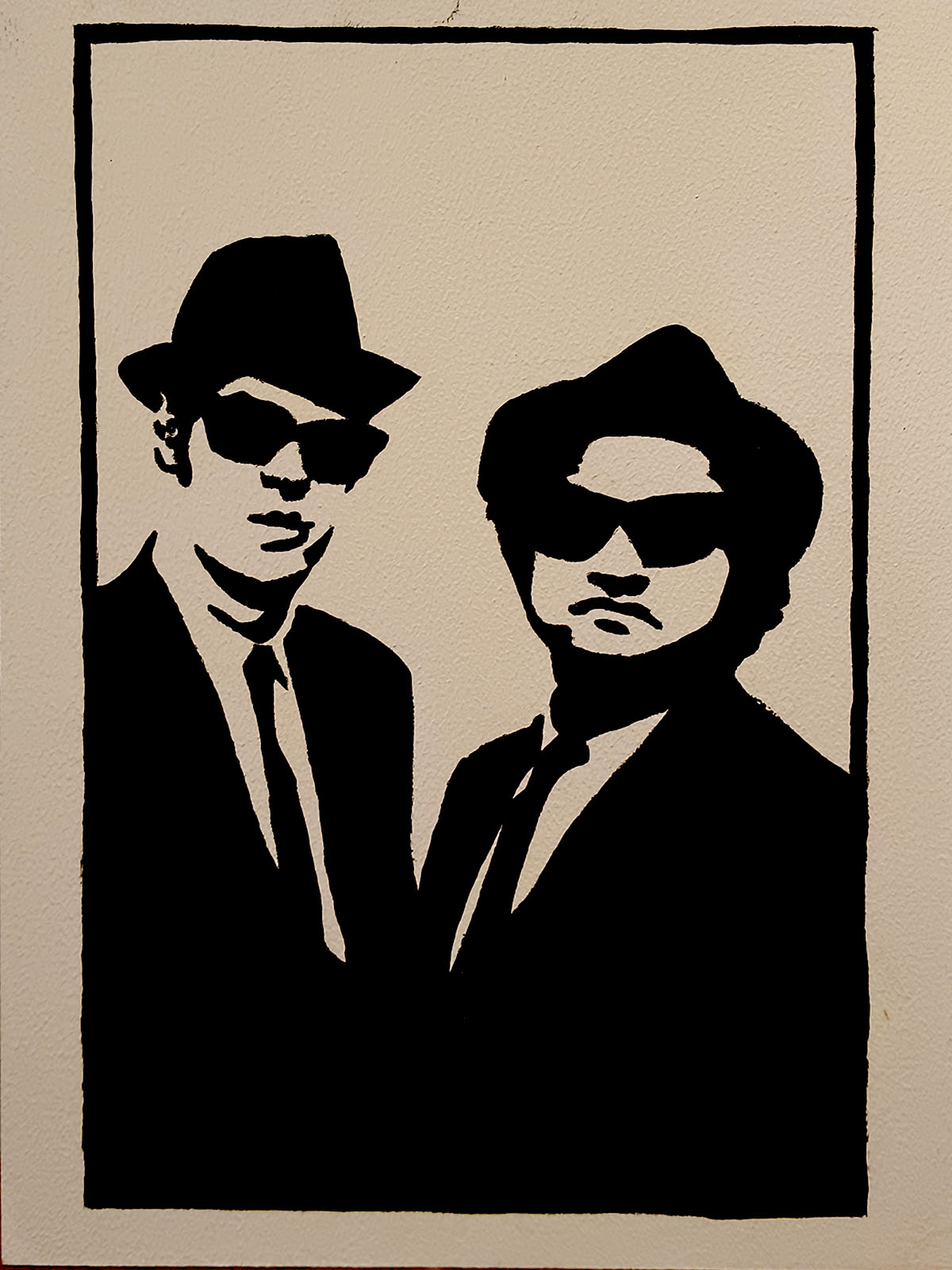 Lee más sobre el artículo Blues Brothers silueta clásica (30 €)