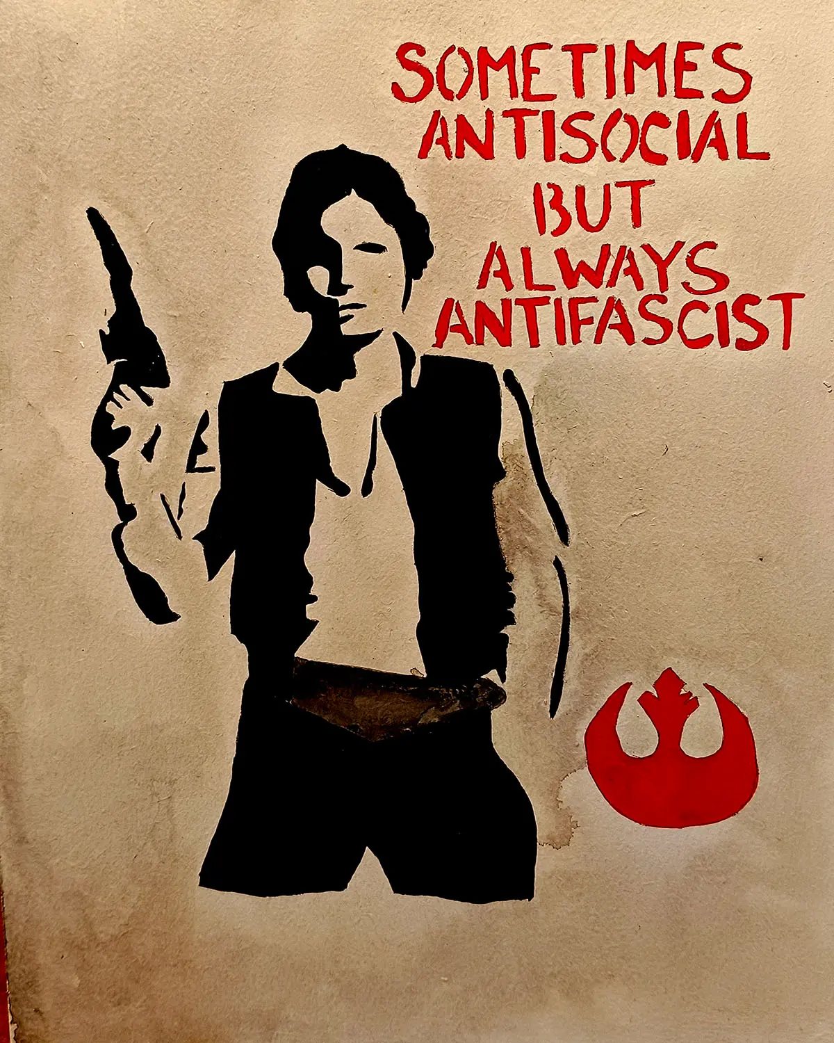 Lee más sobre el artículo Han Solo – Star Wars con mensaje (30 €)