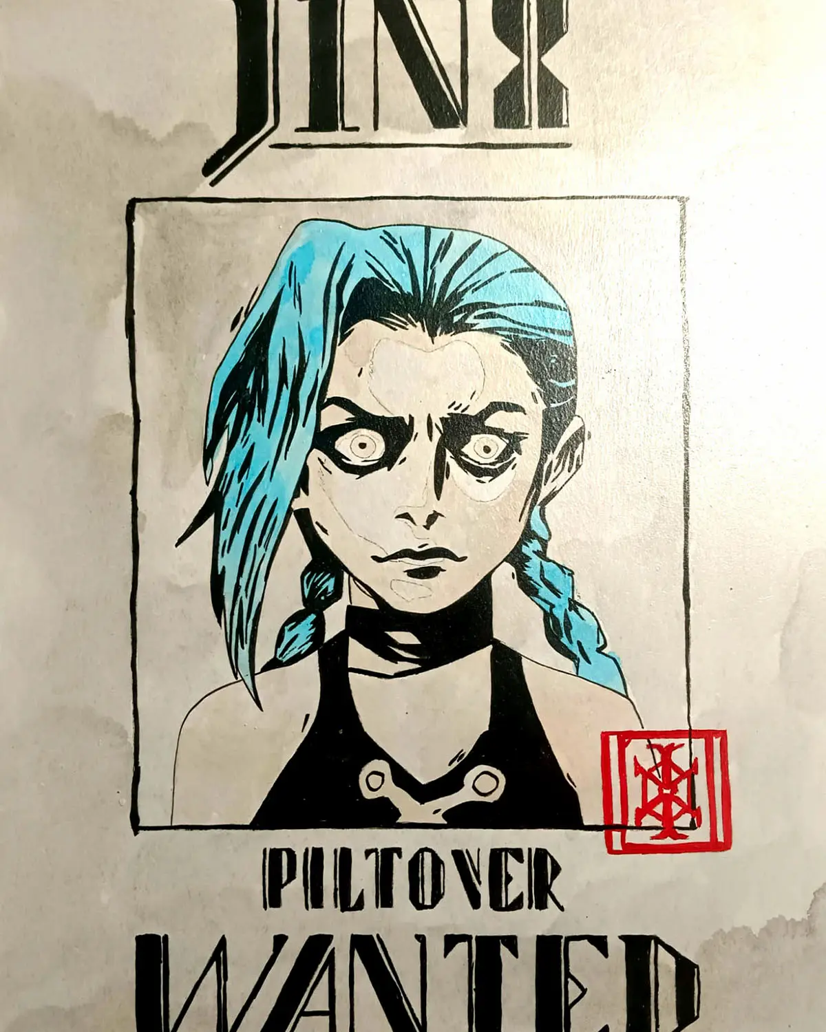 Lee más sobre el artículo Cartel Jinx wanted (40 €)