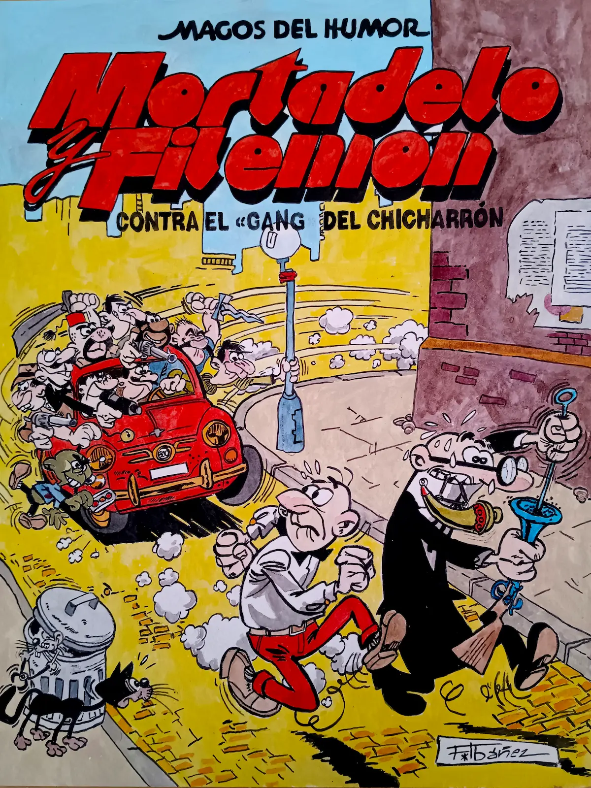 Lee más sobre el artículo Mortadelo y Filemón Contra el Gang del Chicharrón (180 €)