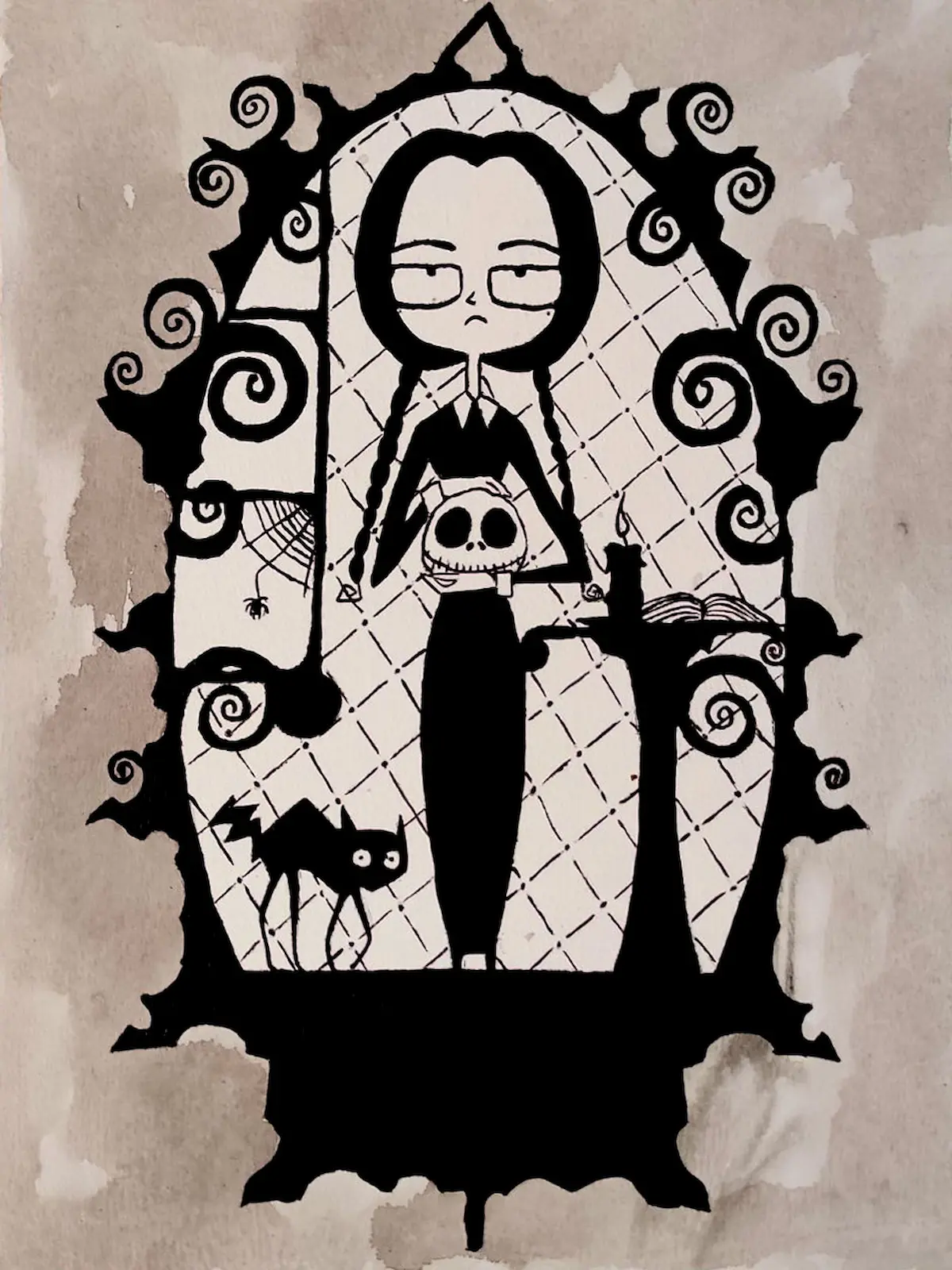 Lee más sobre el artículo Miércoles Addams  (40 €)