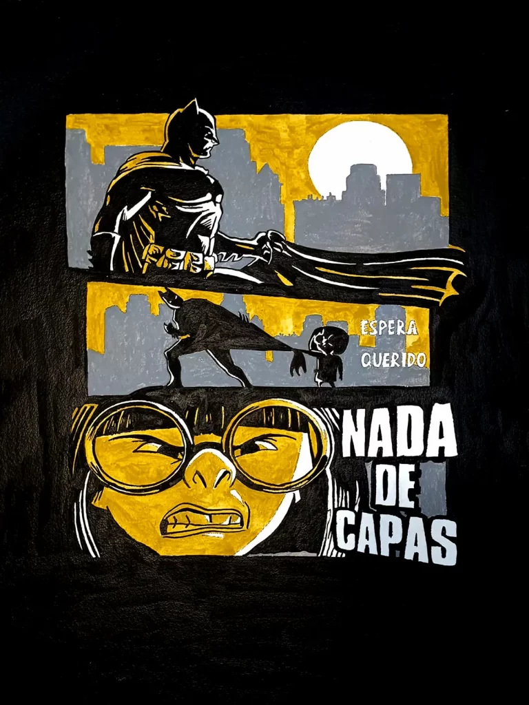 Edna Moda Los Increíbles ilustración nada de capas estilo cómic pop