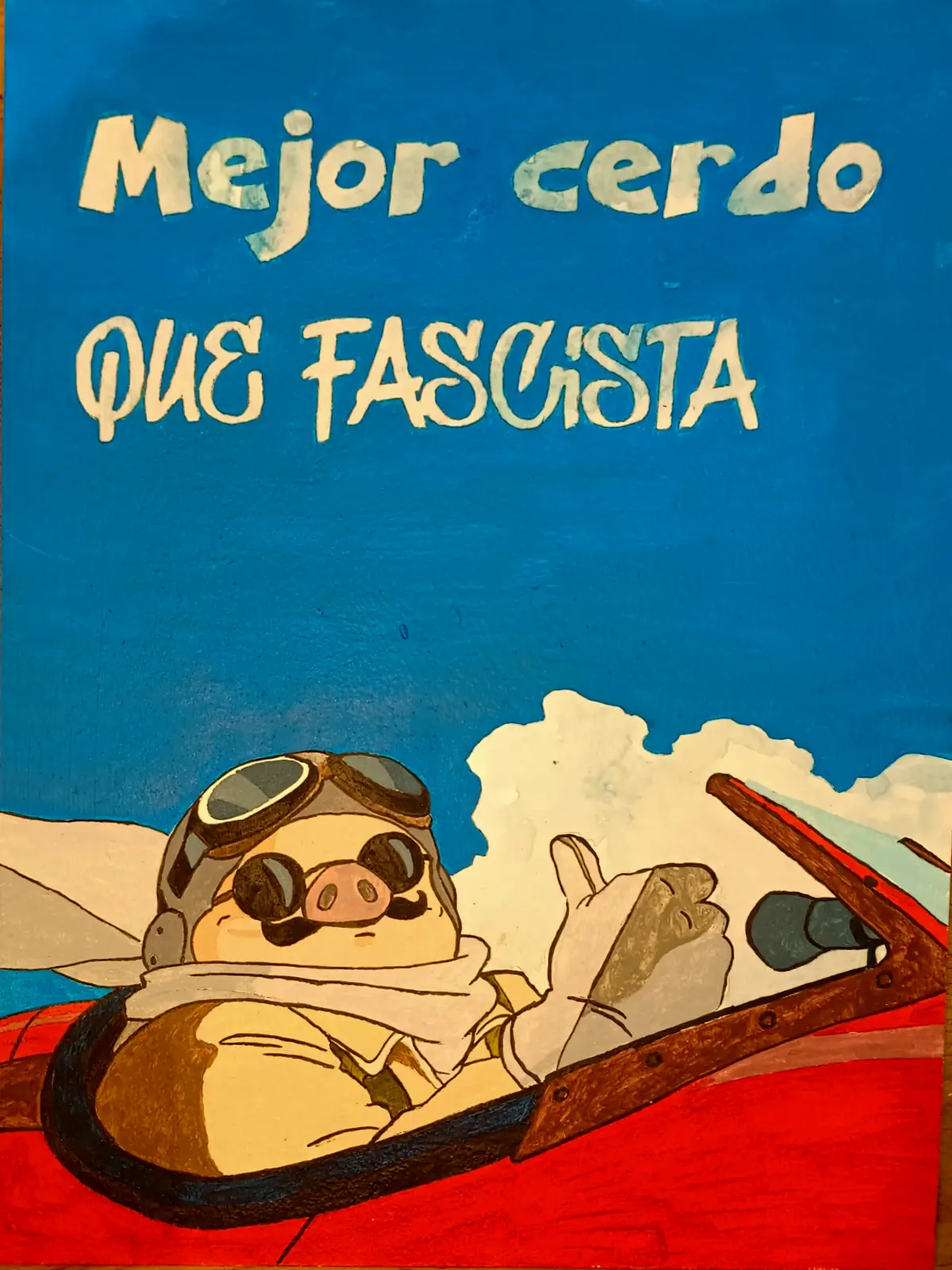 Lee más sobre el artículo Porco Rosso Antifascista (40€)